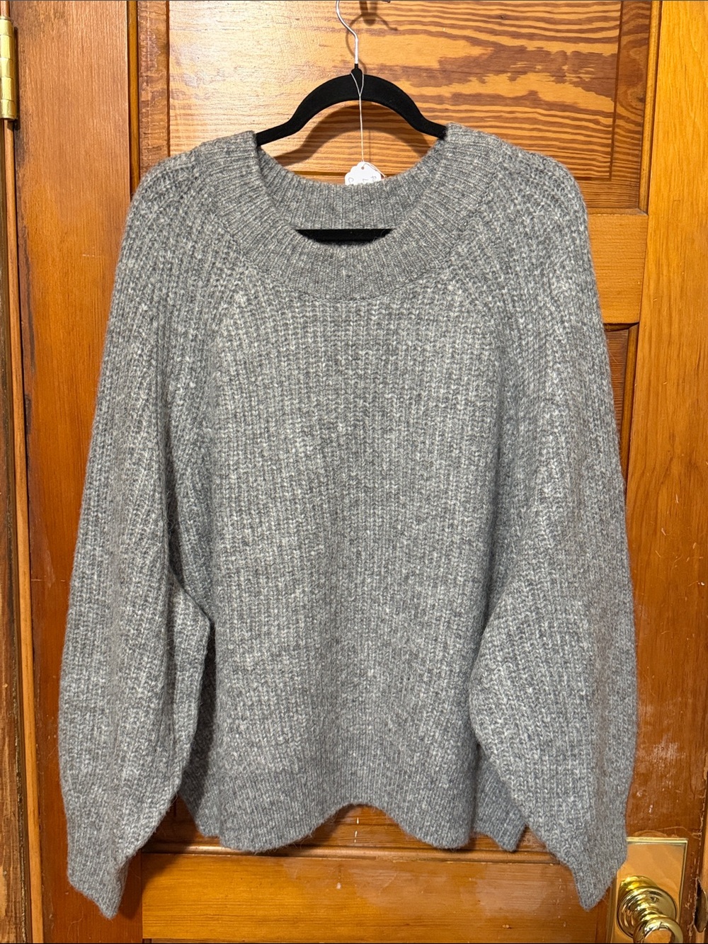 NWT Sonoma Sweater Oversized Soft Size 1x Grey